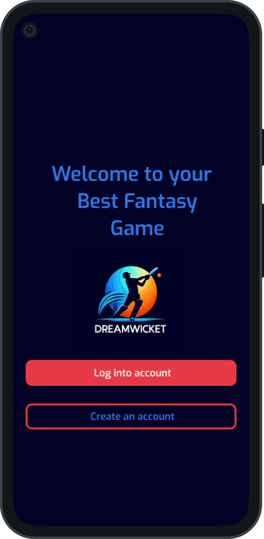 DreamWicket Screenshot start scree